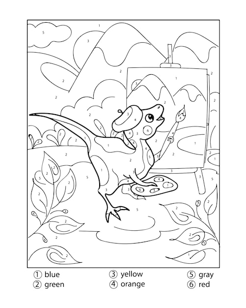 40 Desenhos de Dinossauros para Colorir e Imprimir - Online Cursos  Gratuitos