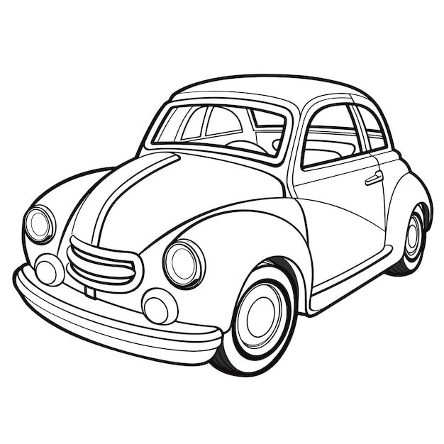 Desenhos de carros para colorir: 35 modelos incríveis!  Carros para  colorir, Desenhos de carros, Desenhos de carros antigos