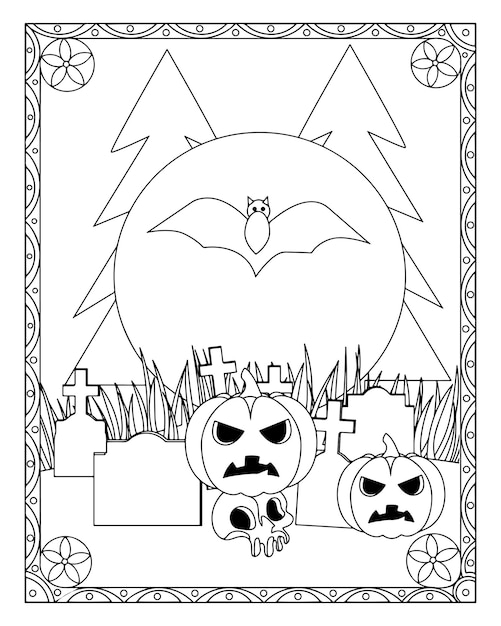 Halloween para colorir 63 –  – Desenhos para Colorir