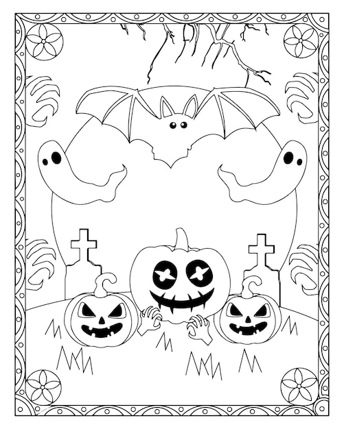 Halloween para colorir 63 –  – Desenhos para Colorir