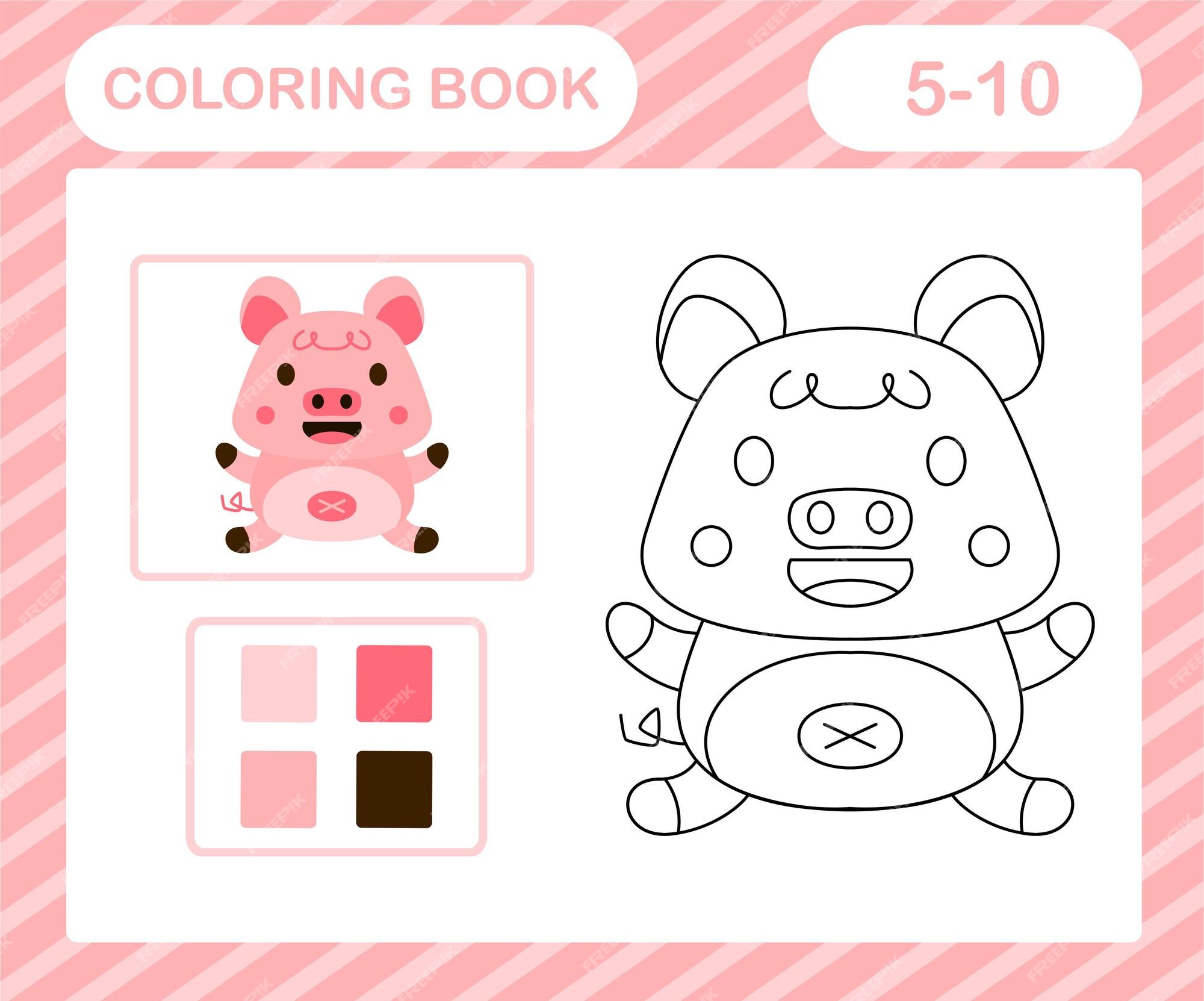 Desenhos de Piggy Roblox 5 para Colorir e Imprimir 