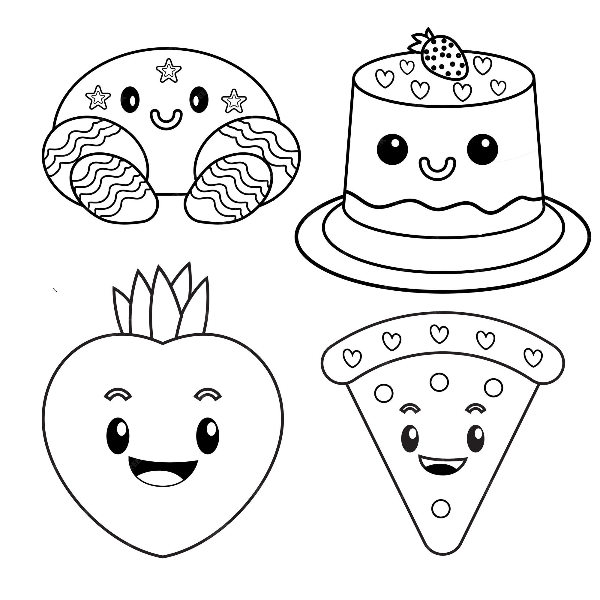 desenhos para colorir kawaii 232 –  – Desenhos para Colorir