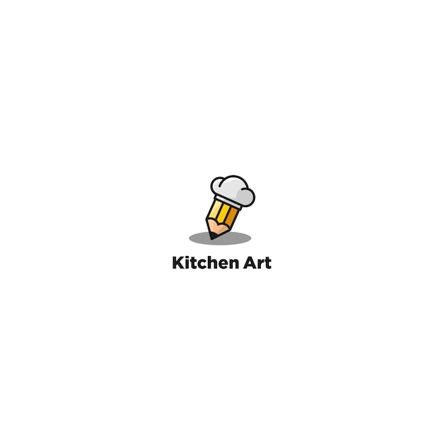 Desenhos vetoriais de logotipo de arte de cozinha