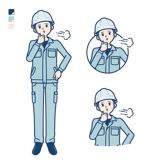 Desgaste de trabalho simples Mansigh do canteiro de obras