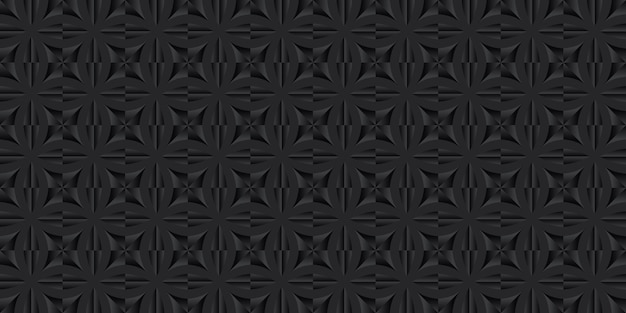 Design abstrato de padr?o de fundo geom?trico preto