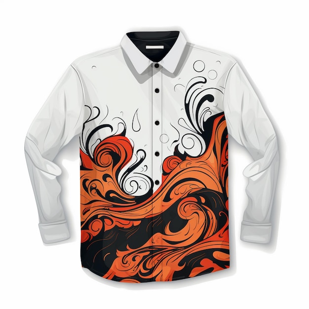 Design camisa modelo vetor moda frente ilustração usar homens brancos roupas roupas