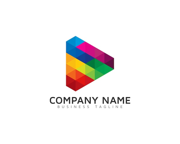 design colorido logotipo