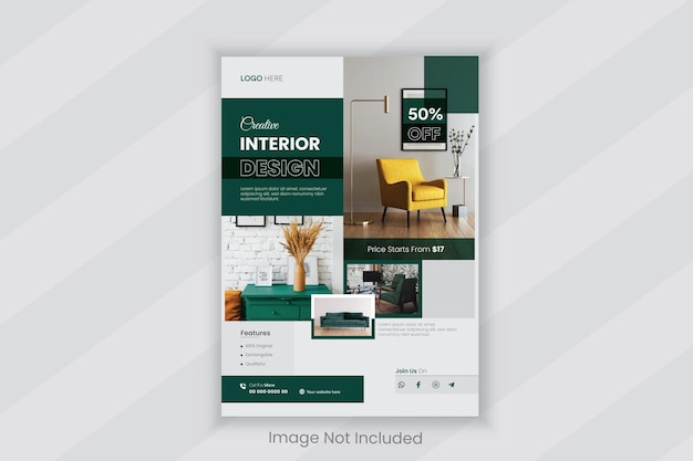 Design criativo de móveis de interiores