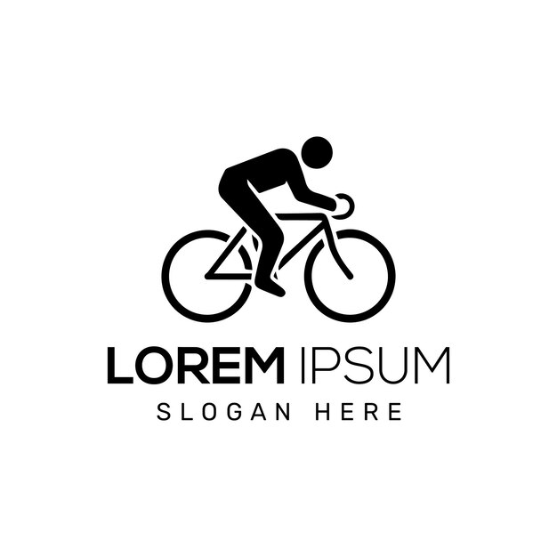 design criativo do logotipo da Bicycle Vector