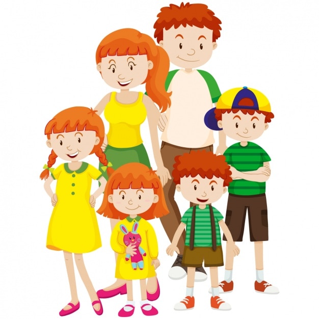 design da família Colorido