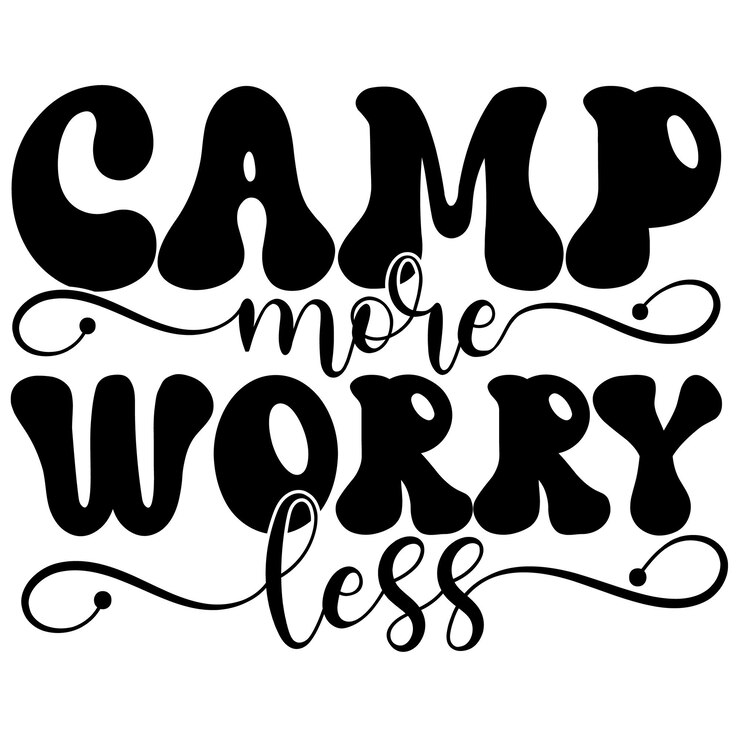 Vetor design de acampamento