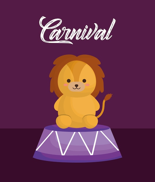 Design de animais de circo