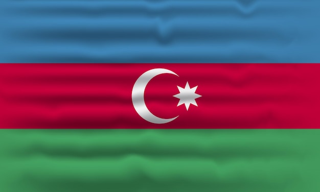 Design de Bandeira do Azerbaijão