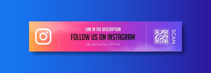 Vetor design de banner de capa de mídia social do instagram