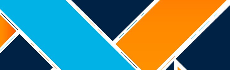 Vetor design de banner de fundo profissional de negócios abstrato moderno