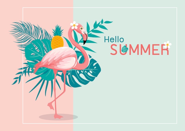 Design de banner de verão