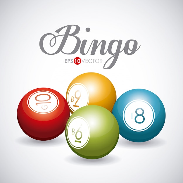 Vetor design de bingo