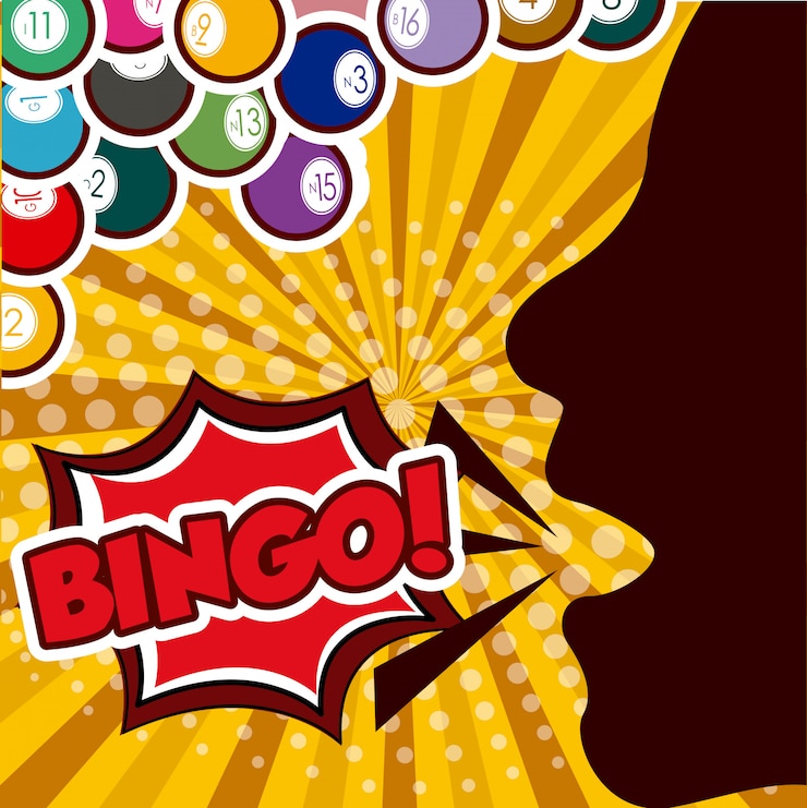 Vetor design de bingo