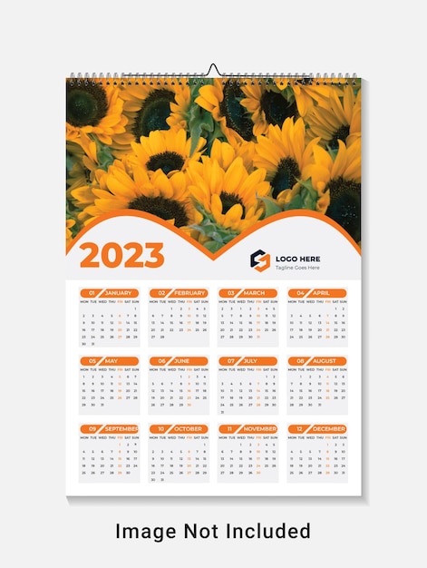 Design de calendário 2023