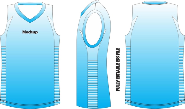 Vetor design de camisa de basquete para clubes