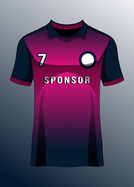 Design de camisa de futebol de luxo