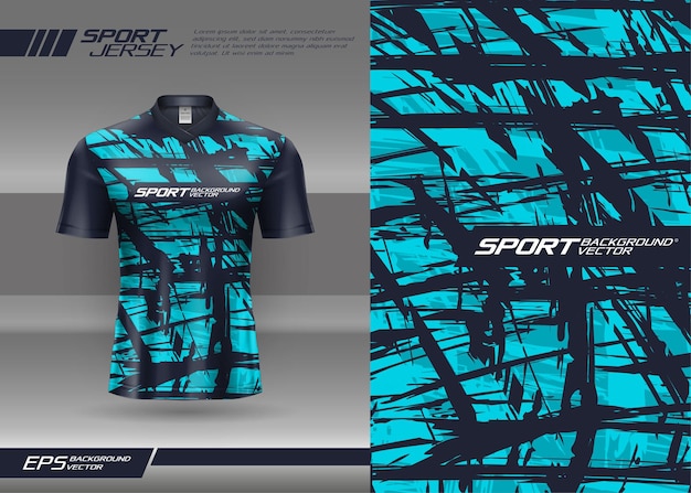 Design de camisa de textura abstrata de esportes de camiseta para corrida, futebol, jogos, motocross, jogos, ciclismo