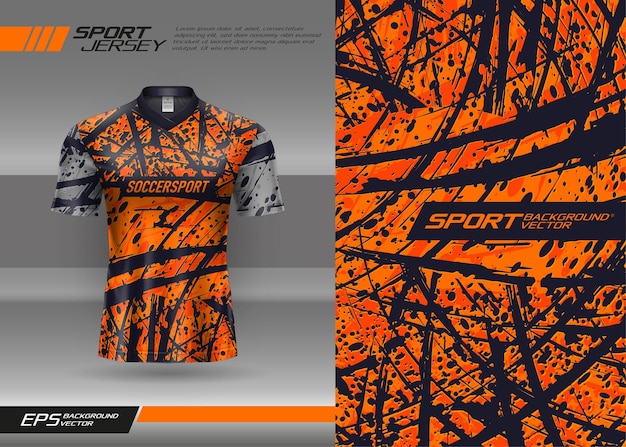 Design de camisa de textura abstrata de esportes de camiseta para corrida,  futebol, jogos, motocross, jogos, ciclismo