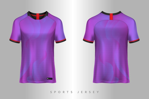 design de camisa e camiseta de esportes de futebol