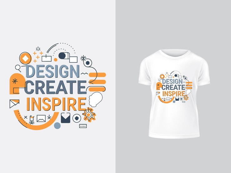 Vetor design de camiseta com citação motivacional vetorial tipografia