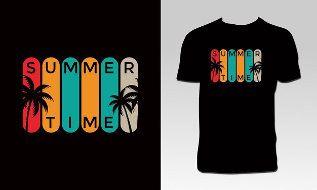 Design de camiseta de aventura de verão