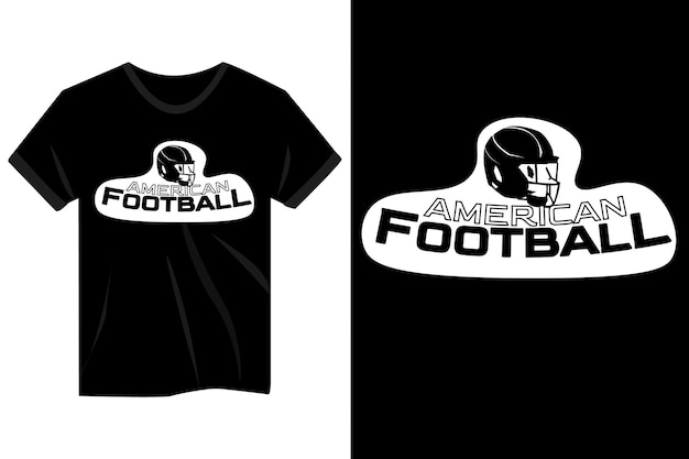 Design de camiseta de capacete de futebol americano