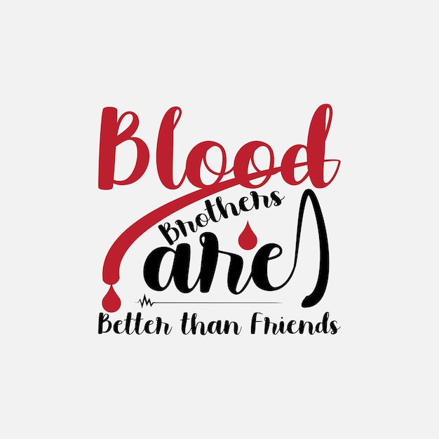 Design de camiseta de doador de sangue