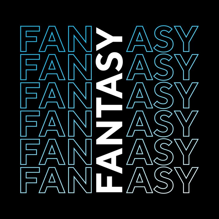 Vetor design de camiseta de efeito de texto de palavra relacionada a livro de tipografia de fantasia