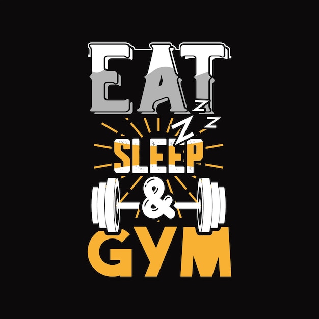 Design de camiseta de ginástica