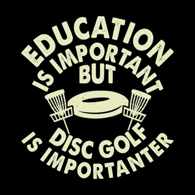 Design de camiseta de golfe de disco de jogador de golfe de disco engraçado retrô vintage