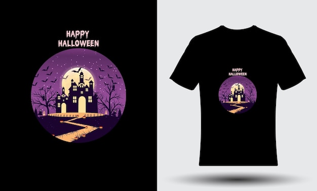 Design de camiseta de halloween do fantasma 19