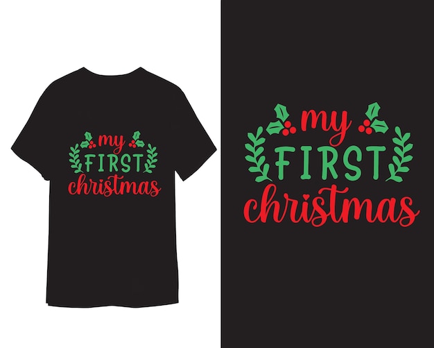 design de camiseta de natal