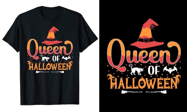 Design de camiseta de tipografia de halloween