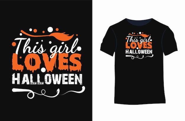 Design de camiseta de tipografia vetorial de halloween