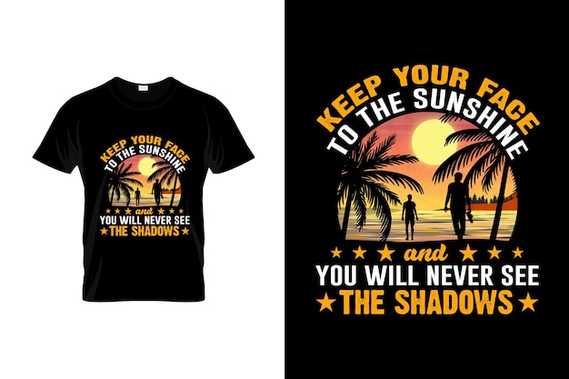 Design de camiseta de verão ou design de pôster de verão citações de verão tipografia de verão