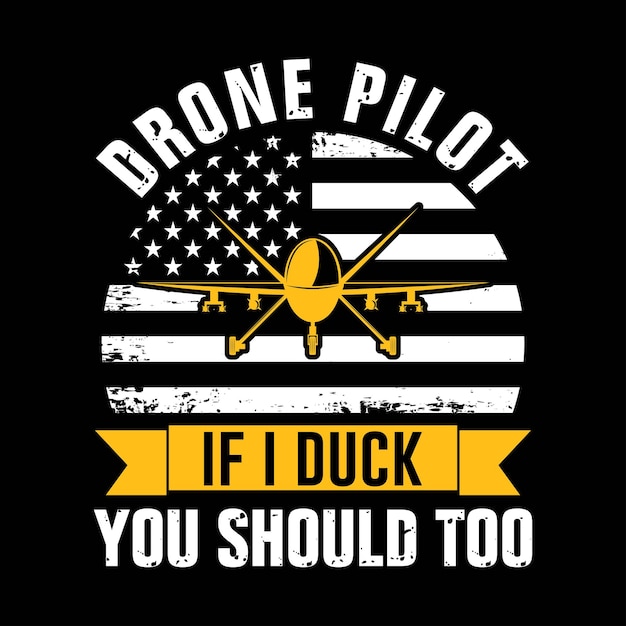 Design de camiseta drone