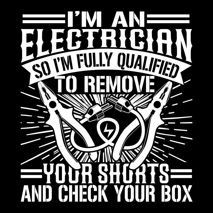 Design de Camiseta Eletricista