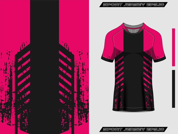 Vetor design de camiseta esportiva para camisa de corrida design de modelo de camisa de futebol