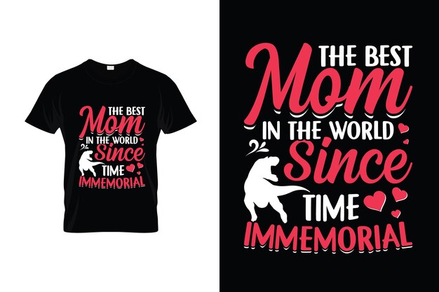 Design de camiseta mãe dia das mães cita tipografia para camiseta pôster camiseta mãe