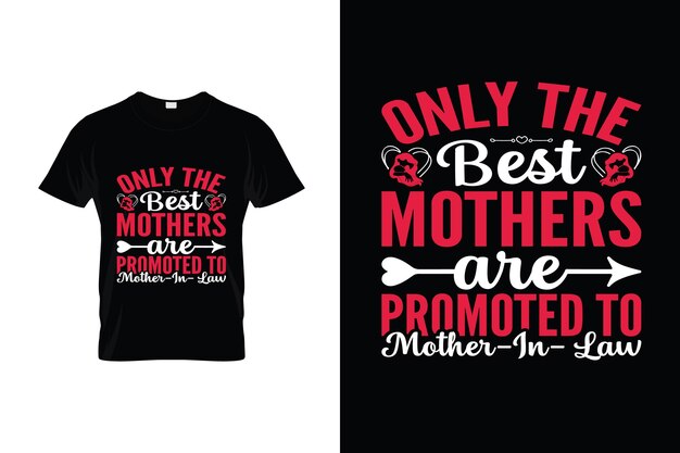 Design de camiseta mãe dia das mães cita tipografia para camiseta pôster camiseta mãe