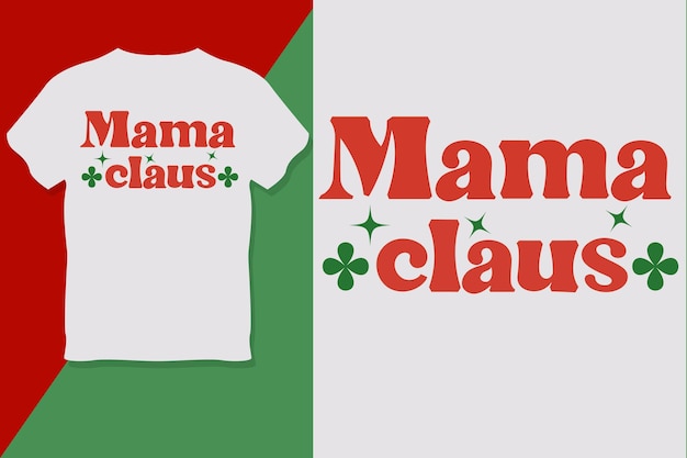 Design de camiseta mama claus day of the dead