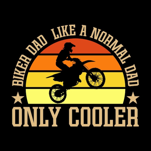 Design de camiseta para motocicleta