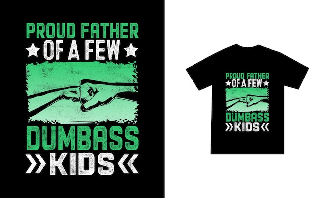 Design de camiseta para o dia dos pais e papai ou papai amante imprimível