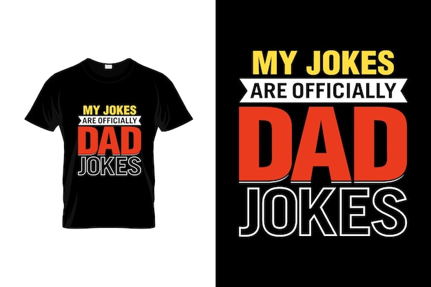 Design de camiseta para o dia dos pais ou design de pôster para o dia dos pais Citações engraçadas do pai tipografia do pai