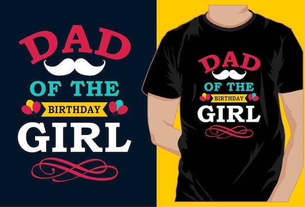 Vetor design de camiseta para o dia dos pais